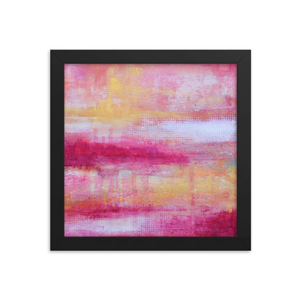 Sherbet - Framed Poster Print - The Modern Home Co. by Liz Moran