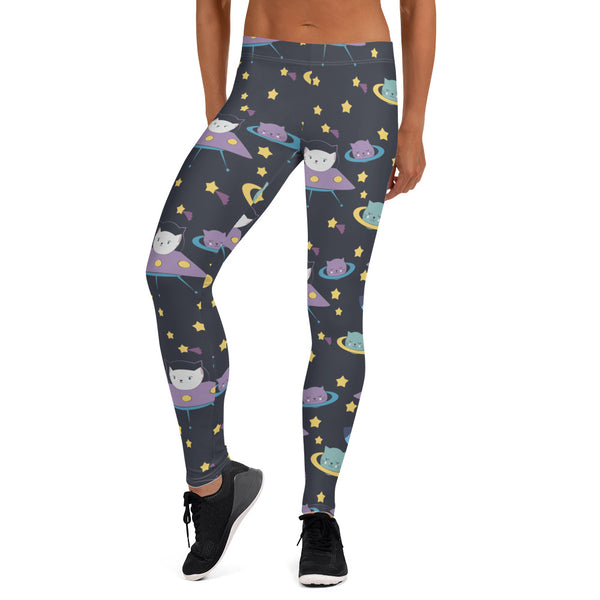 UFOCats_Leggings - The Modern Home Co. by Liz Moran