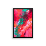 Pink and Teal Wall Art - Framed Poster - Art Print - The Modern Home Co. by Liz Moran