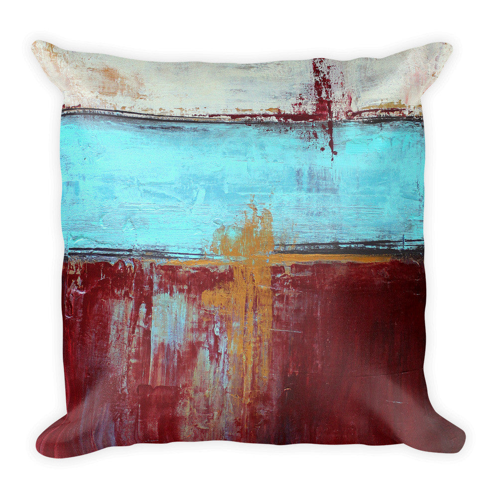 Patriotic - Red, White and Blue Pillow - The Modern Home Co. by Liz Moran