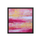 Sherbet - Framed Poster Print - The Modern Home Co. by Liz Moran