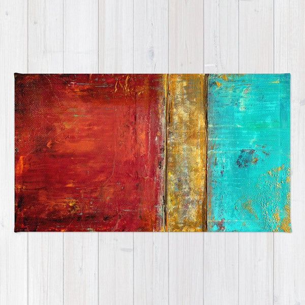 Super Whatever - Abstract Area Rug - The Modern Home Co. by Liz Moran