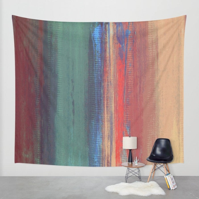 Pink, Purple and Teal Wall Tapestry - Afternoon Sky - The Modern Home Co. by Liz Moran