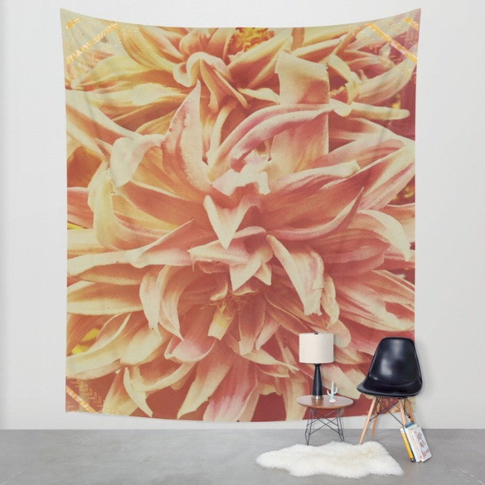 Boho Flower Wall Tapestry - The Modern Home Co. by Liz Moran